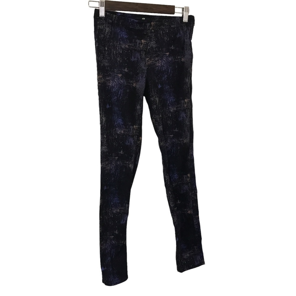 3/$15 h&m abstract/ paint design high rise leggings